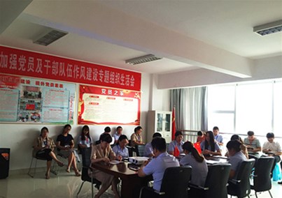 人生就是博-尊龙凯时医疗党支部召开专题组织生活会